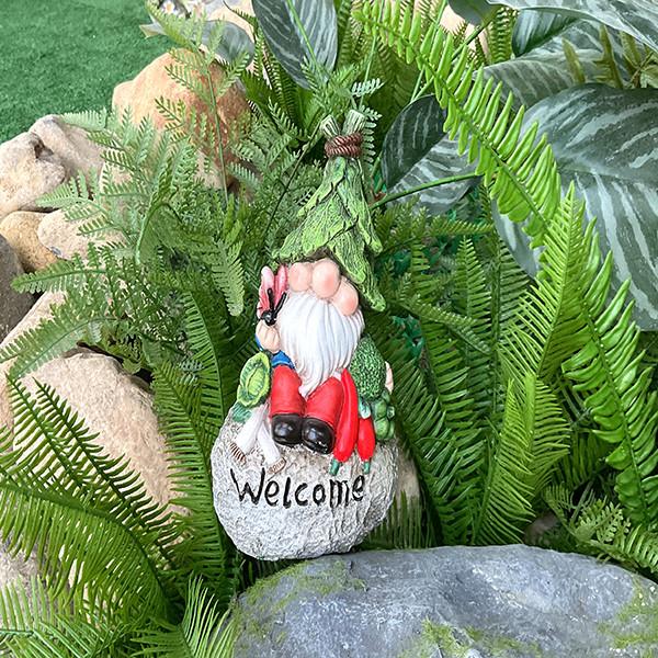 Le jardin d'OEM/ODM Polyresin ornemente la figurine de Gnomes de bande dessinée de décor