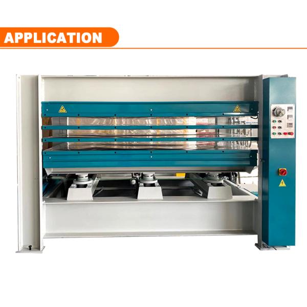 Upgrade Your Computer Panel with Our Short Cycle Melamine Laminating Hot Press Machine