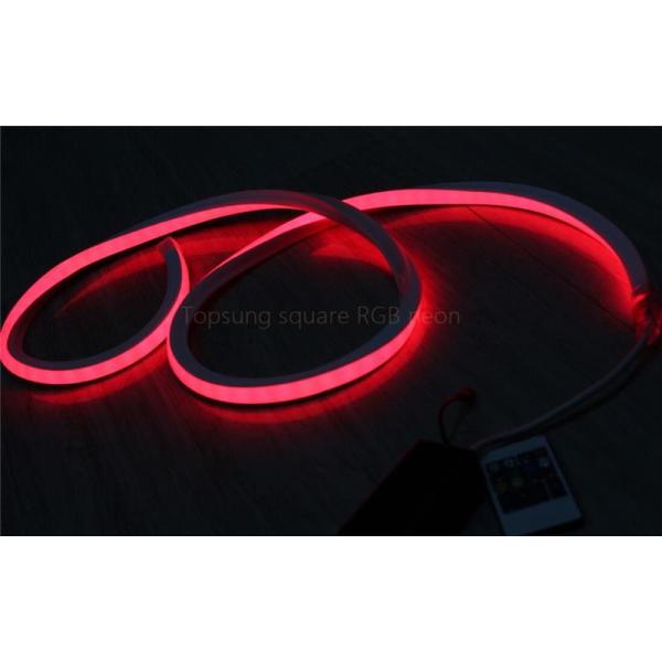 Amazing bright 16*16m 24V flat RGB neon light for room