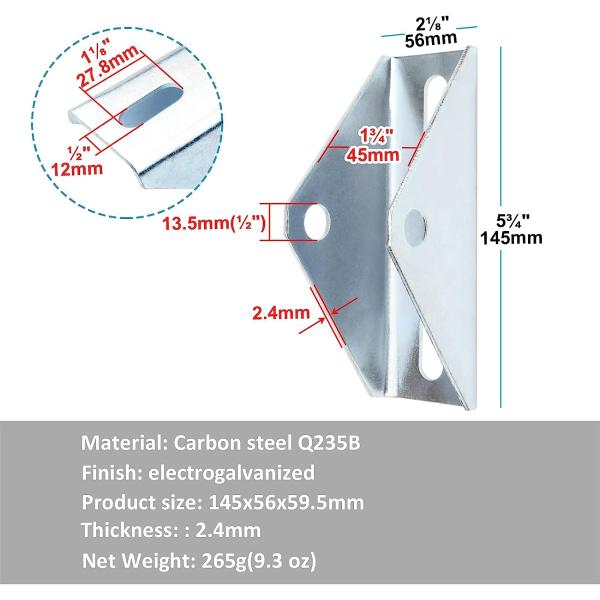 Регулируемые кровельные стойки для кровельных панелей из углеродистой стали