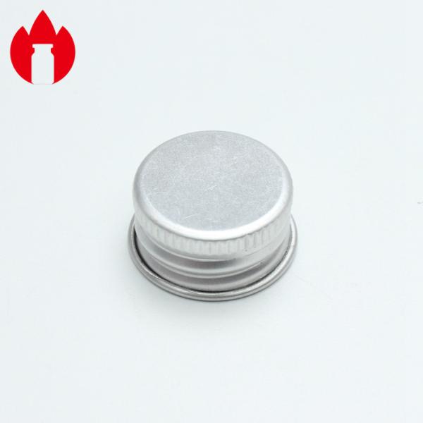 Couvercles à vis métalliques en aluminium de 20 mm