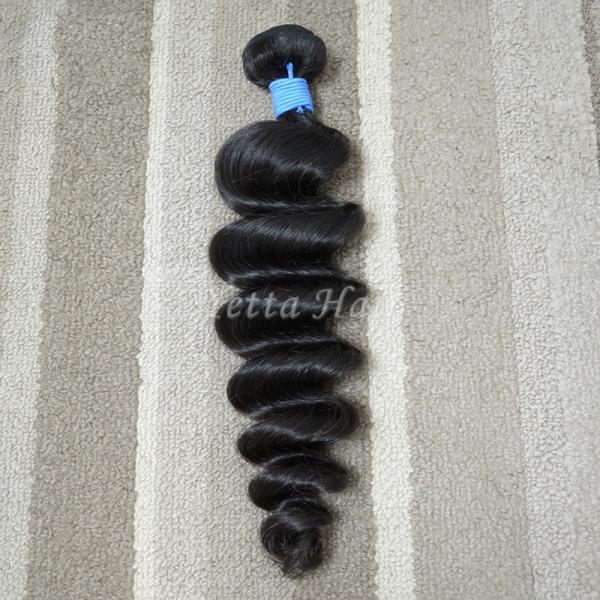 Loose Wave Virgin Hair Unprocessed Malaysian Hair Extensions Thick Hair Bundles