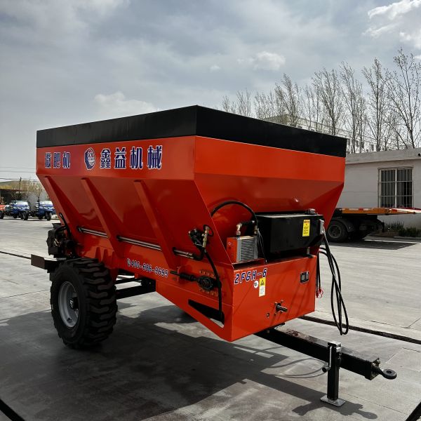CE Certified Heavy-Duty Double Disc Fertilizer Spreader for Agricultural Farming