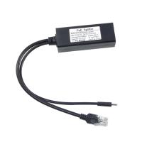48V a 5V 2.4A POE Splitter USB-C 12W IEEE 802.3af/at