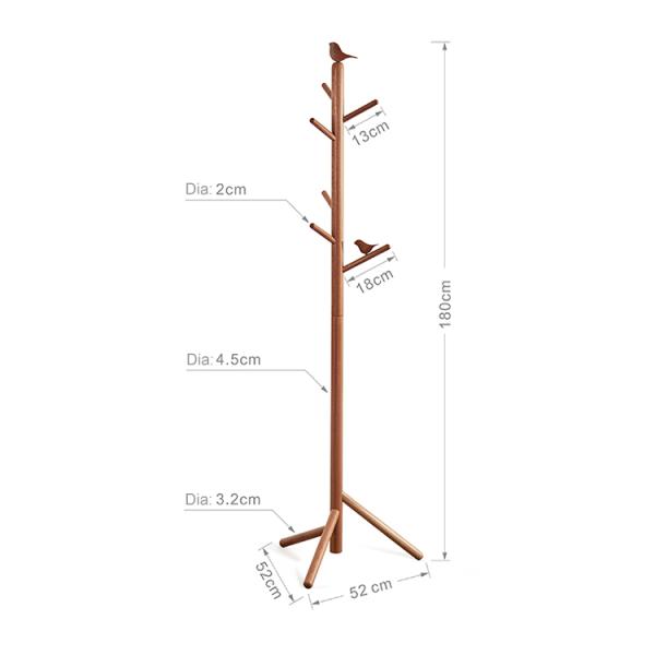 Modern Design Bedroom Hat Bag Hanging Rack for Eco-Friendly Living Room Furniture Item
