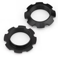 Custom CNC Aluminum Processing Services Anodizing Black/gold Color