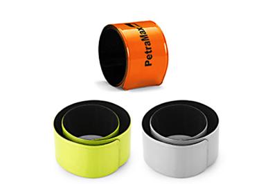 Popular Design Reflective Slap Wrap , Plastic Kids Slap Bracelets For Unisex Gender