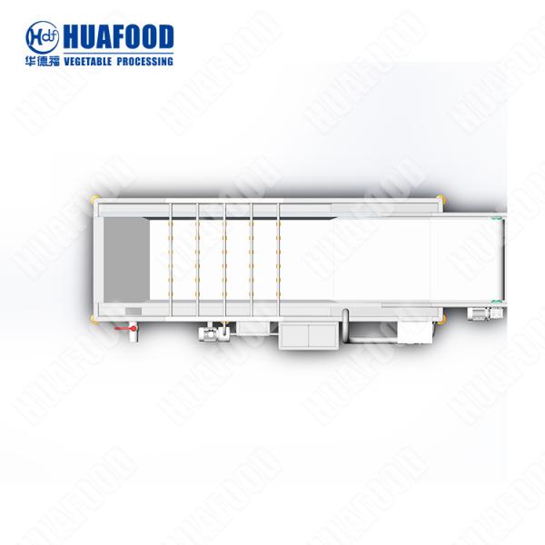 Banana bean cherry tomato washing machine fruit washing waxing and sorting machine