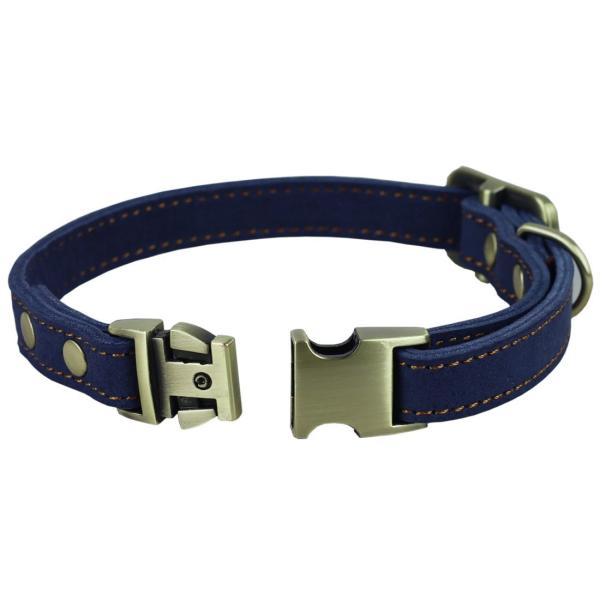 Хандмаде стильная реальная кожаная забота воротников собаки легкая для средних пород собаки