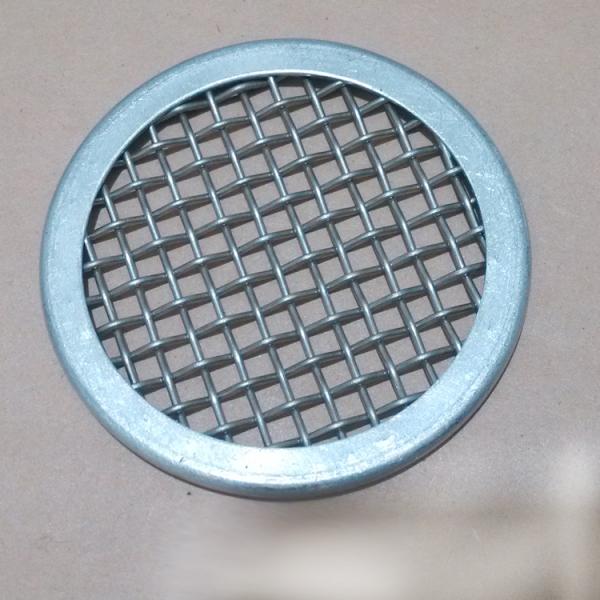 304 Stainless Steel Wire Mesh Filter Disc , Round Porous Metal Filter Disc