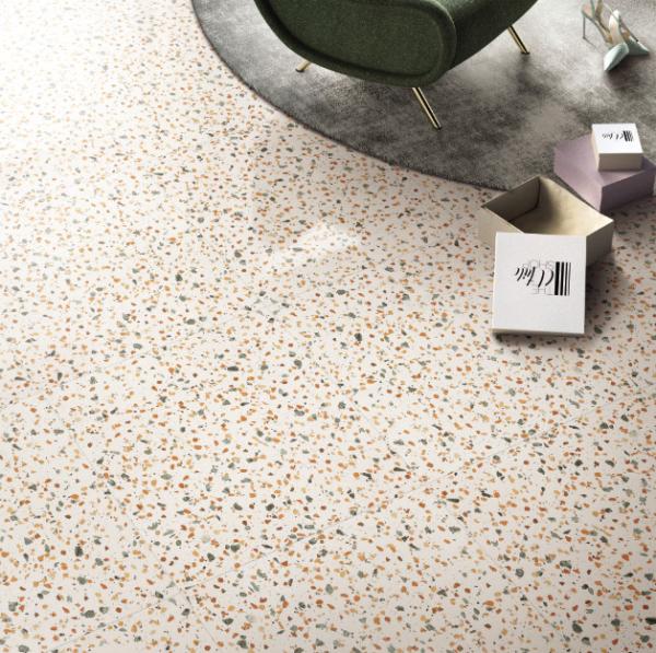 Bathroom Floor Matt Anti Slip Porcelain Tiles 600X600mm Whiter Color