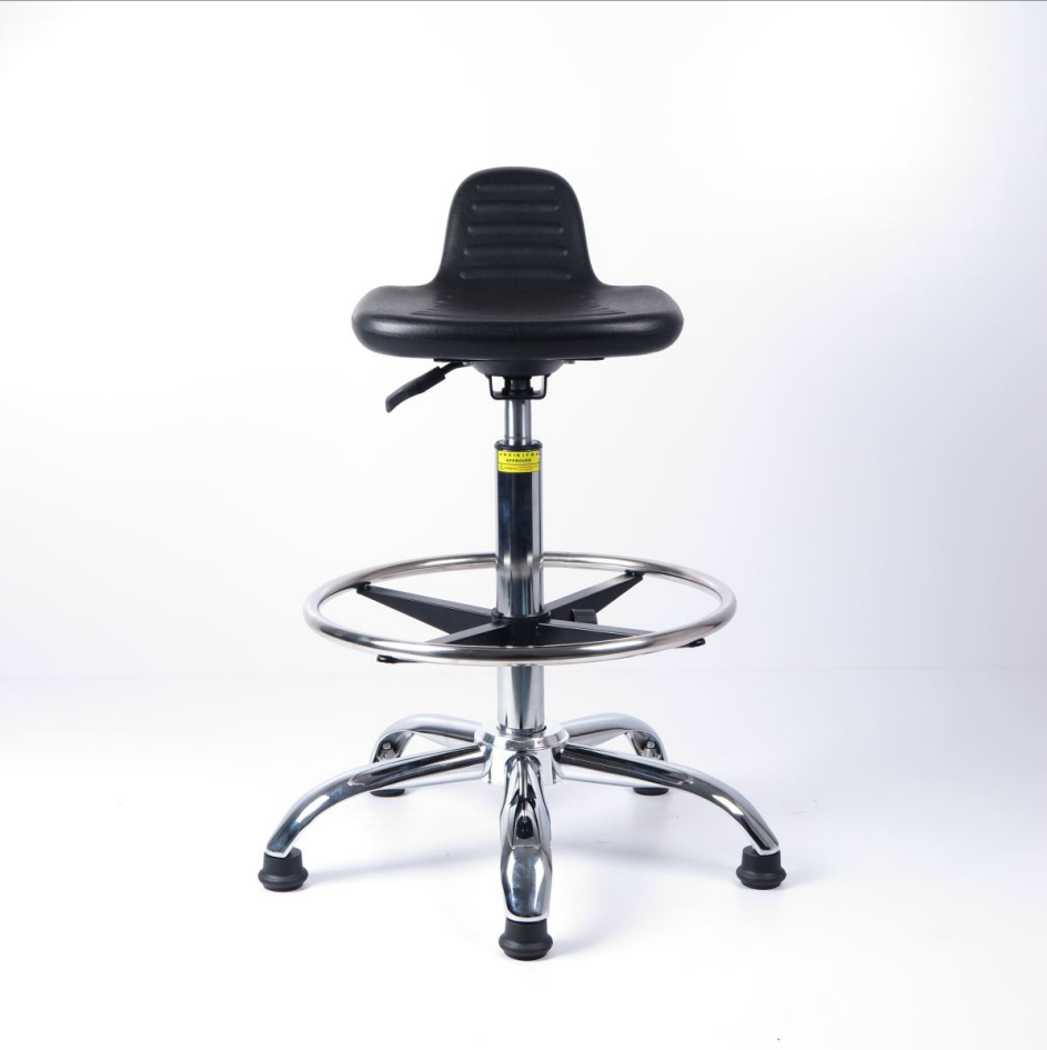 PU Leather ESD Lab Chairs Anti Static Anti Static Lab Chair Adjustable Ergonomic