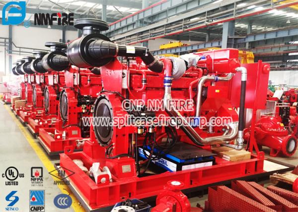 Motor diesel padrão 24KW da bomba de fogo de NFPA 20 Cummins - certificação de 1227KW CCCS