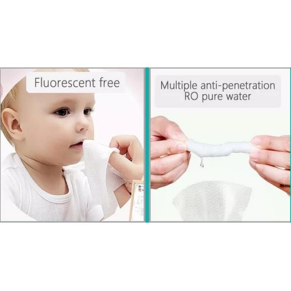 Нежные детские салфетки натуральные сверхмягкие чистые воды детские мокрые салфетки сухие салфетки