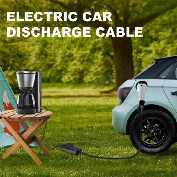 Olink Portable Electric Plug Outdoor Power 3.5KW 16A EV Discharger V2L Portable GBT EV Discharger
