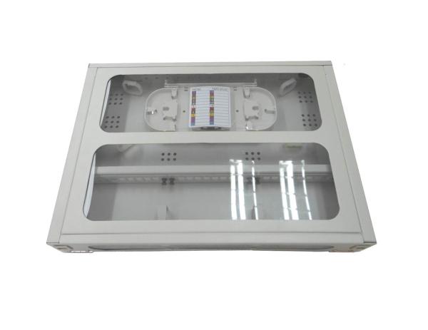 GPON CATV 24cores Fiber Optic Patch Panel Transparent Cover