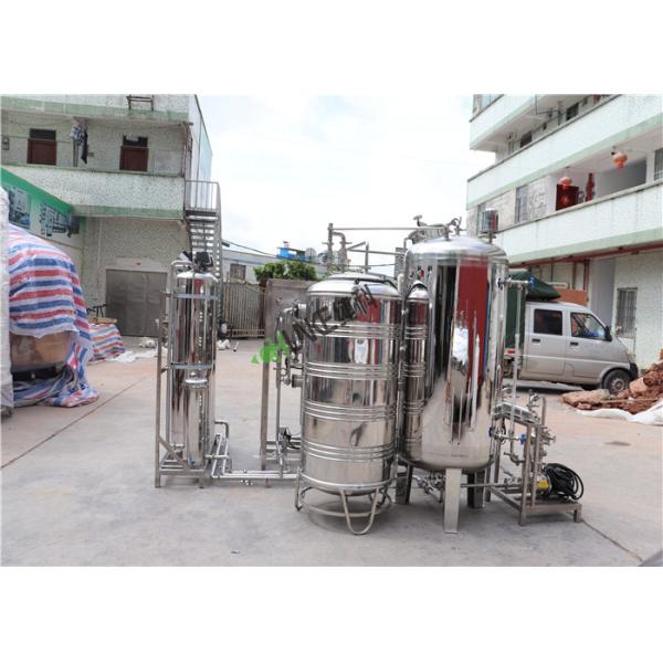 500LPH SS304 RO Water Treatment Plant For Mineral Water