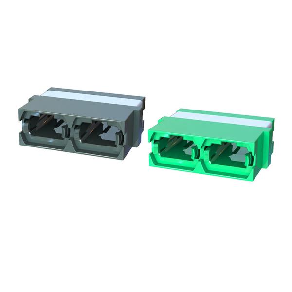 Flangeless MPO Fiber Optic Adapter High Speed End To End Connectivity