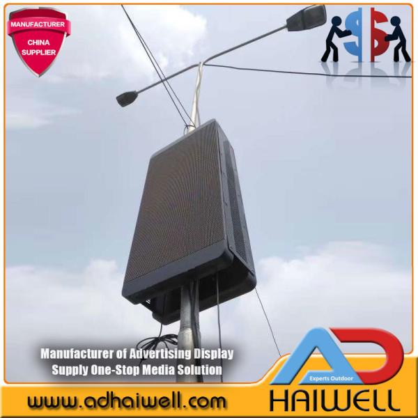 China Manufacturer Outdoor City New Smart & Digital Street Furniture Pole full color SMD P4 Led Display
