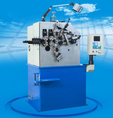 Máquina automatizada duas linhas centrais da mola de compressão com 5,7 painel de controle