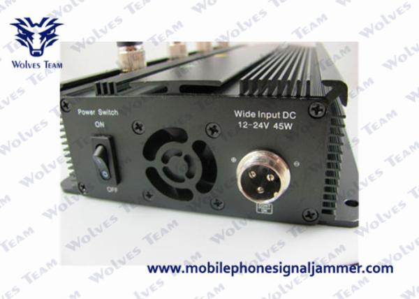 Automotive Cell Phone Jammer 11W High Efficiency 120*62*22mm Volume