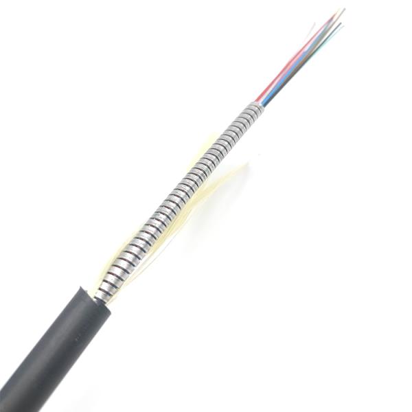 Customizable G625D Indoor Outdoor Armored Multimode Fiber Optic Cable