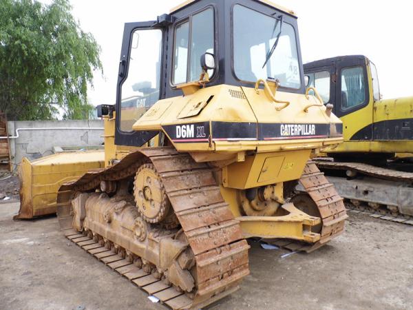 A lâmina da PANCADINHA usou a escavadora da esteira rolante, escavadoras do gato de D6M Cused 5625 horas de motor do CAT 3116T
