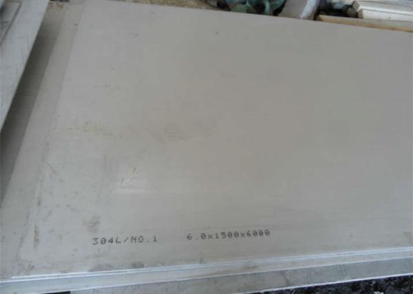 Chapa metálica de aço laminada 301, placa de aço inoxidável da decoração 8mm