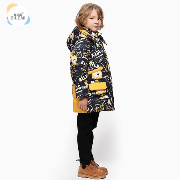 Boutique Clothing Winter Snow Insulated Hooded Fashion Outerwear Children Clothes Best Big Boys Down Jacket