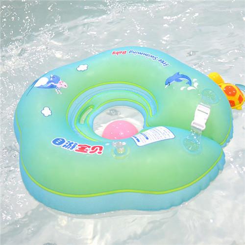 Infant Swim Ring Kids Swimming Pool Accessories Circle Bathing Float Inflatable Raft Neck Rings