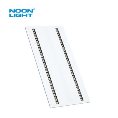 Long Lasting 40W Max 50 000hrs Lifespan LED Grid Light in White Powder Painted Steel Max 160lm/w