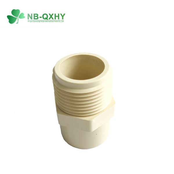 NB-QXHY Adaptador masculino CPVC lateral de 90°Tee para instalação de tubos CPVC ASTM 2846
