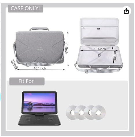 Hard Storage Case for BOIFUN/POFOTO/YOTON 17.5