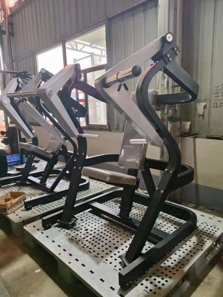 Équipement de gymnastique Formation en force dos bras épaule exercice plaque presses de poitrine chargée