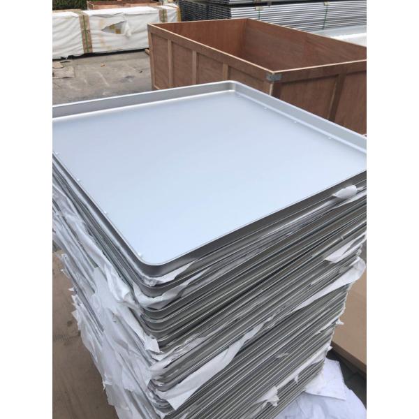 fast freezing tray, waterproof Aluminum quick freezer tray 2kg block volume for contact plate freezer