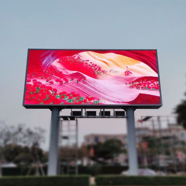 P2.976 Outdoor LED Advertising Screen For Building Facade Billboard Displays Front Maintenance Waterproof  Iron Cabinet Led Display Screen Led Screen For Stage