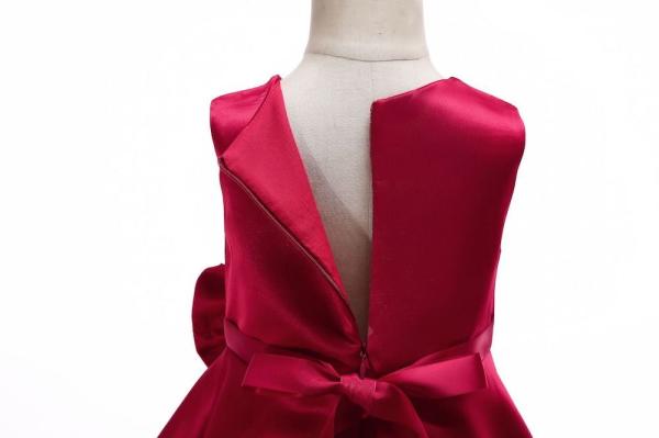 Wine Red/Pink Floor Length Girl Dress e Girl Girls Unicorn Niños Roupas Infantis Menina Elsa Vampirina Jurken Dress Niña