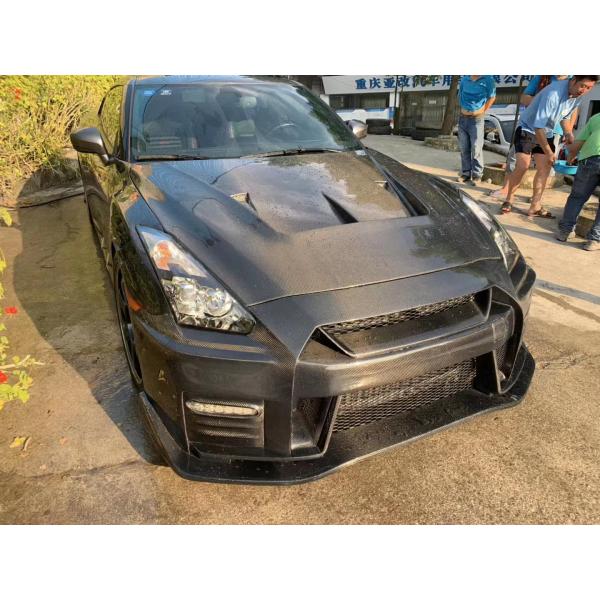 Carbon Fibre Gtr Body Kit GTR R35 Carbon Fiber Hood LB Style