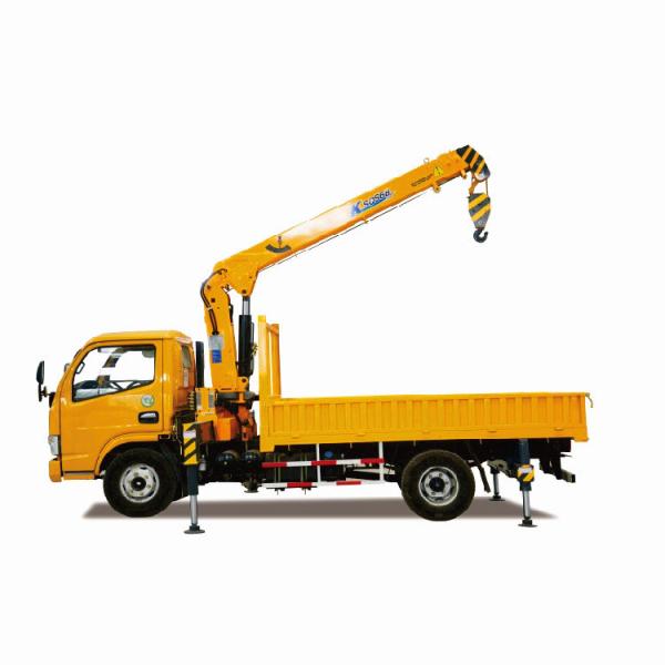 4 Tons Truck Crane China Telescopic Boom Mini Truck Crane