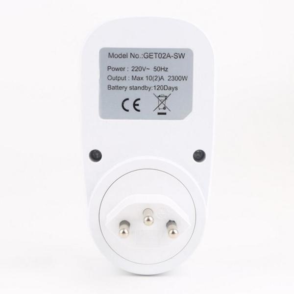 Brazilian Plug Digital Timer Switch Socket  Plug-In Style LCD Smart