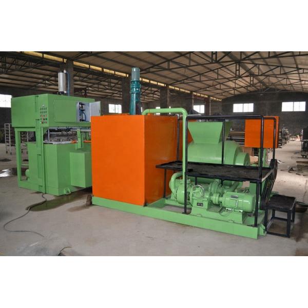  35KW Small Paper Egg Tray Machine 700pcs/h  For Sun Drying Production Line PLC Controlled