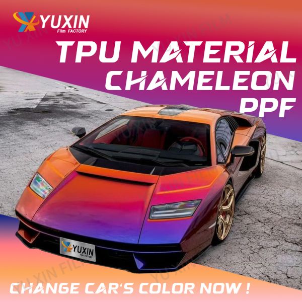 7.5mil Factory Price Wrap Vinyl Film Anti UV Color PPF TPU Paint Protection Film