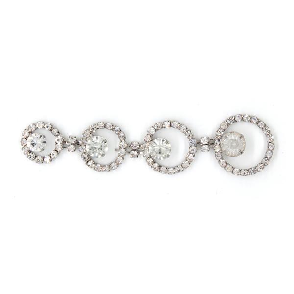 Popular Woman Shoes Decoration Accessories Round Shaped Chain Buckle