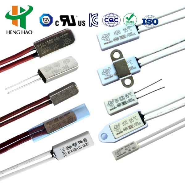 250V 25A Rated Motor Thermal Overload Switch For Electric Heating Appliance 9700k Temperature Protector