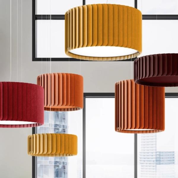 Lámpara colgante LED nórdica 500x300mm Iluminación moderna para cocina