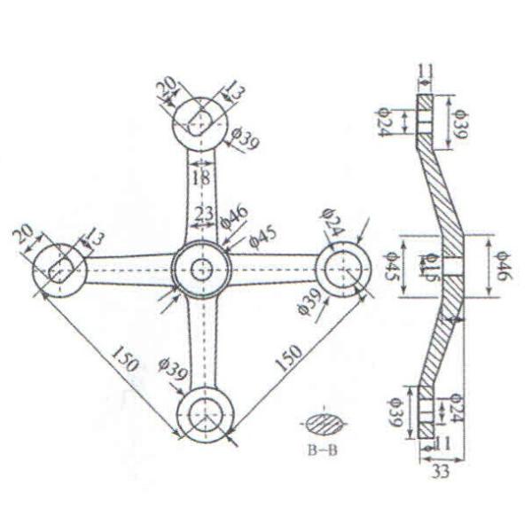 Stainless Steel Spider RS150AA1