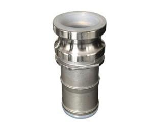 Casting Antistatic 75mm PTFE Lined Pipe Fittings Type E Camlock Fitting