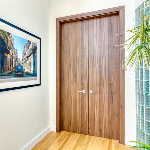 Interior White Color Composite Painting Lacquer Wood Doors