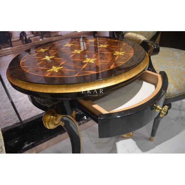 Wood Corner Table For Living Room Corner Sofa Coffee Table For Living Room Newspapa TT-010