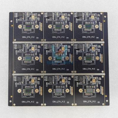 OEM Industrial PCB Assembly Black Soldmask 1OZ Medical Pcb Assembly